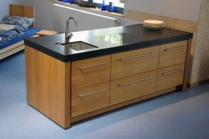 Kueche Ausstellungsraum natuerlich Daniels Schreinerei